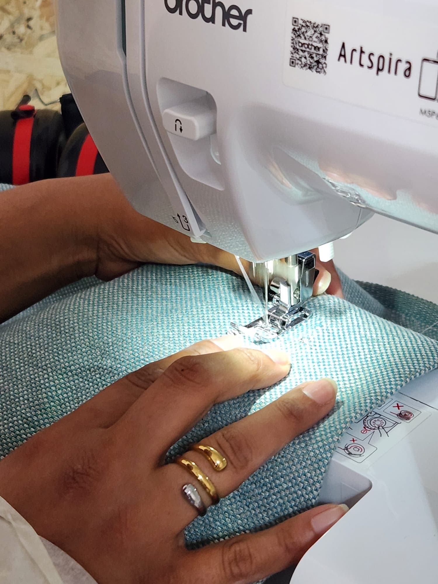 Initiation à la couture et fabrication d'un petit objet