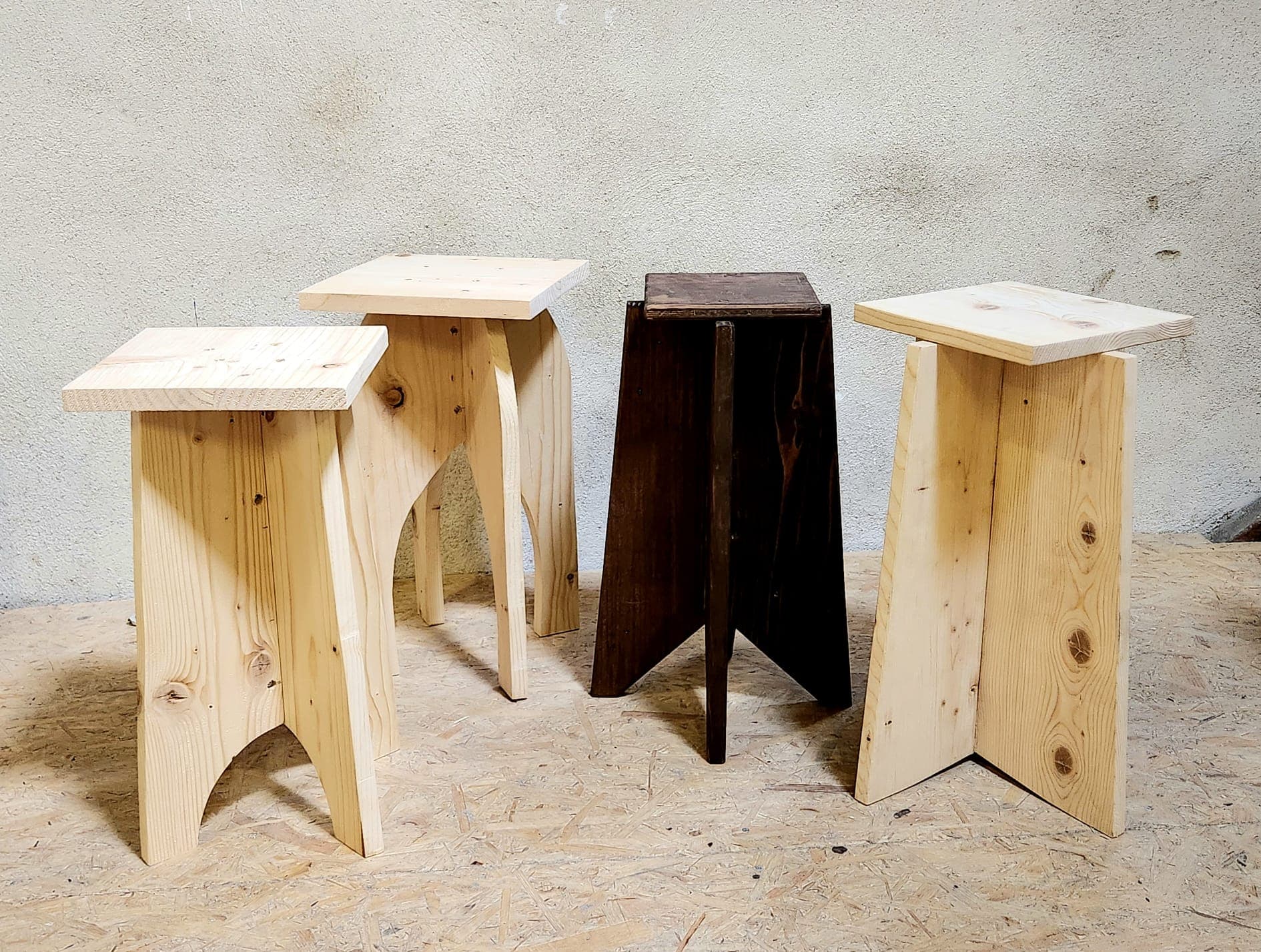 Fabriquer un tabouret en bois