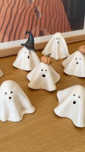 Créer tes petits fantômes pour Halloween